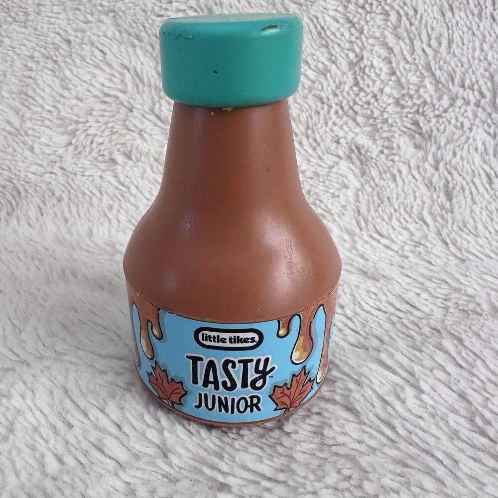 Little Tikes Tasty Junior Maple Syrup Bottle Play Food Plastic